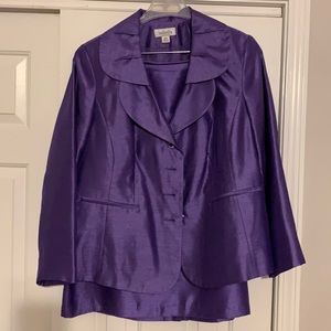 Women’s Purple 2-Piece Suit/Dress